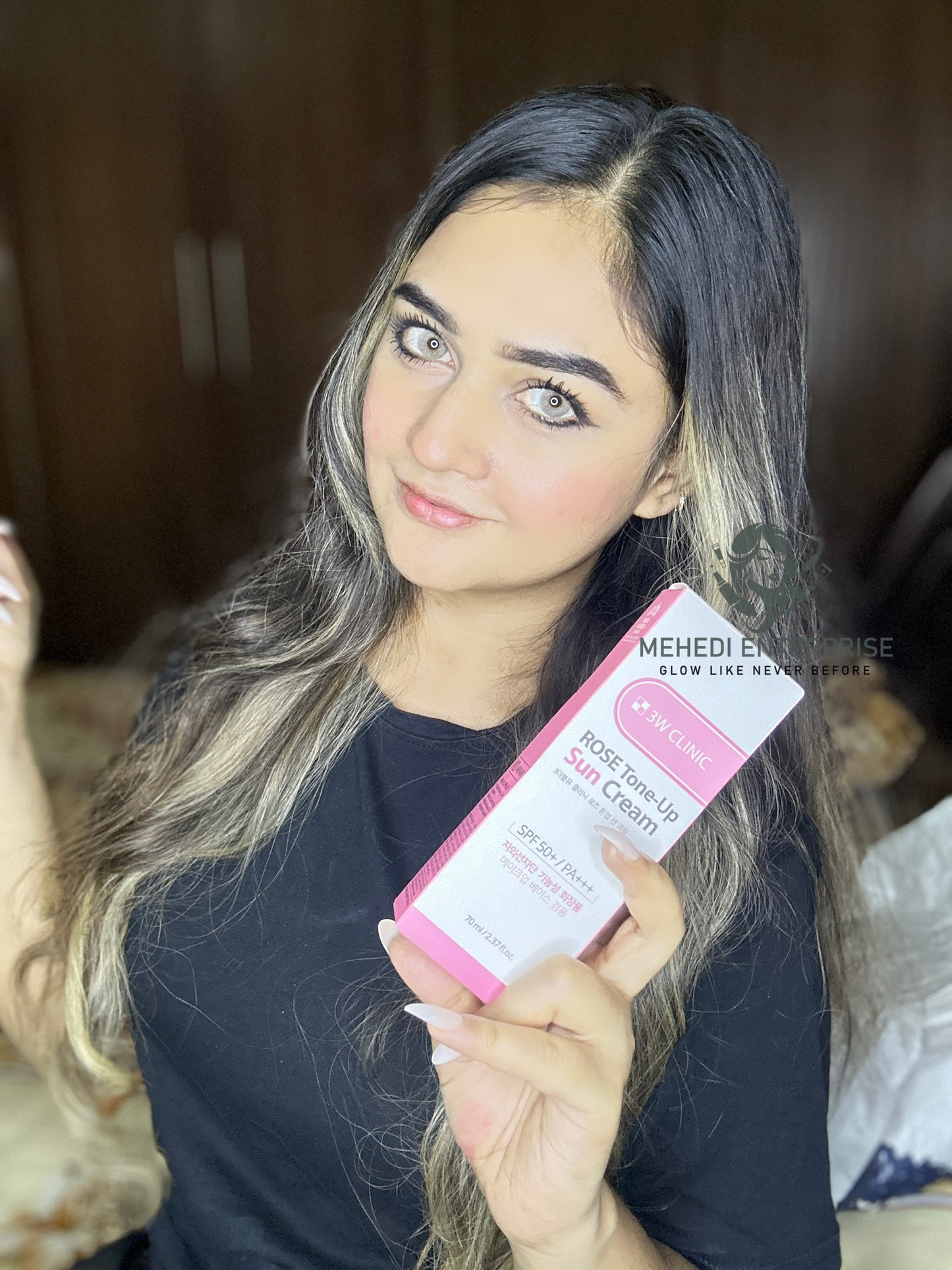 Rose Tone-up Sun cream